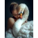 Алмазна мозаїка Королева лебедів Одетта 30*40см