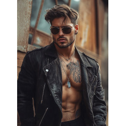 Алмазна мозаїка Брутальний вигляд 30*40см