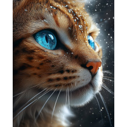 Алмазна мозаїка Морозний погляд 30*40см