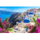 Алмазна мозаїка Літній день на Санторіні  40*50см