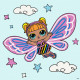 Картина за номерами L.O.L. Surprise! OMG Fairies Flutterstar 40х40см КНО1090