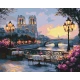 Картина за номерами Французький пейзаж 40х50 см КНО2905