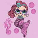 Картина за номерами  L.O.L. Surprise! Mermaids Waves 40х40 см КНО6266