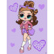 Картина за номерами L.O.L. Surprise! Tweens Fancy Gurl 30*40см КНО6284