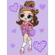 Картина за номерами L.O.L. Surprise! Tweens Fancy Gurl 30*40см КНО6284