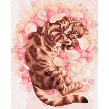 Картина за номерами Улюблений аромат ©lesya_nedzelska_art КНО6547