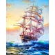 Алмазна мозаїка Під вітрилами  30*40 см 187018