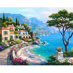 Алмазна мозаїка Морський пейзаж 30*40 см 178914