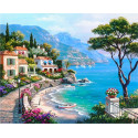 Алмазна мозаїка Морський пейзаж 30*40 см 178914