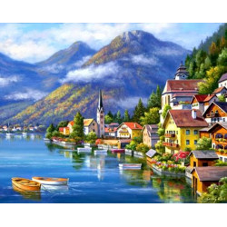 Алмазна мозаїка Морський пейзаж 3  30*40 см 187037