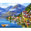Алмазна мозаїка Морський пейзаж 3  30*40 см 187037