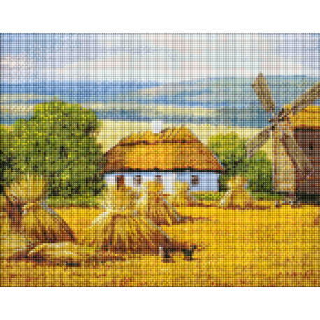 Алмазна мозаїка "Жнива" AMO7298  40х50см