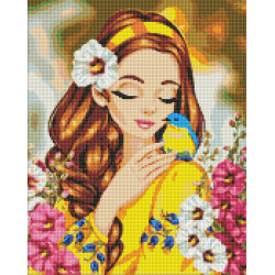 Алмазная мозаїка Цвітіння весни 40х50см AMO7532