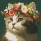 Алмазна мозаїка Весняний вінок  40х40см AMO7665