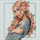 Алмазна мозаїка Квітка весни 40х40см AMO7700