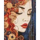 Алмазна мозаїка Прекрасна дівчина 40х50см AMO8033