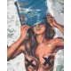 Алмазна мозаїка 18+ Дражлива дівчина 40*50 см OD 3334
