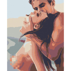 Алмазна мозаїка 18+ Яскрава ніч 40*50 см OD 3321