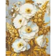 Алмазна мозаїка Благородні квіти 40*50 см OD 3336