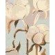 Алмазна мозаїка Квіти бавовни 40*50 см OD 30440