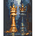 Алмазна мозаїка Шахи  40*50 см OD 3491