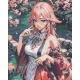 Алмазна мозаїка Аніме Геншин Імпакт Яе Міко  40*50 см OD 30650 dp-a