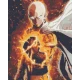 Алмазна мозаїка Аніме. Ванпанчмен (людина одного удару) 40*50 см OD 31100