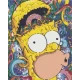 Алмазна мозаїка Герої кіно. Сімпсони. Гомер 40*50 см OD 3317