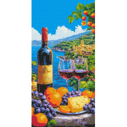 Алмазна мозаїка Аромат літа 40*80 см OD 5143