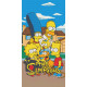 Алмазна мозаїка Герої кіно. Сімпсони 40*80 см OD 5142