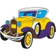 Картина за номерами Ретро автівка 25х30 см 15068-AC
