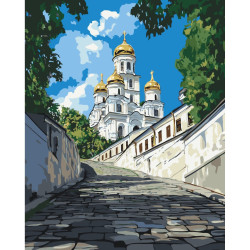 Картина за номерами Андріївська церква 40х50 см 11071-AC