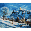 Картина за номерами Альпи 40*50см