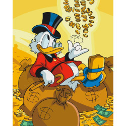 Картина за номерами Scrooge McDuck 40х50 см 11576-AC