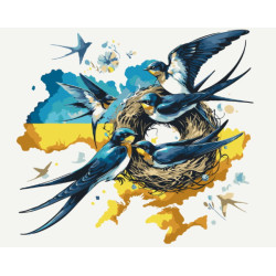 Картина за номерами Родове гніздо 40*50см 16528-AC