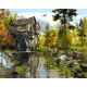 Картина за номерами Лісова казка. Пейзаж 40*50 см LW 30340