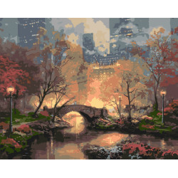 Картина за номерами Нью Йорк. Центральний парк 40*50 см LW 3256