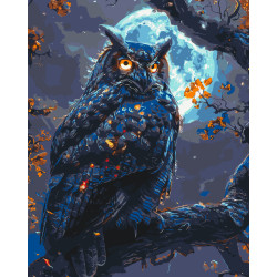 Картина за номерами Мудра сова 40*50 см LW 30830
