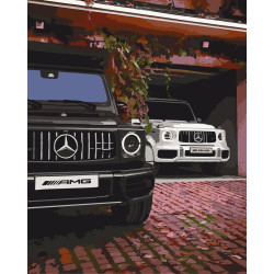 Картина за номерами Гелендвагени AMG 40*50 см LW 32060
