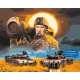 Картина за номерами Шевченко з Джавеліном  40*50 см LW 3216