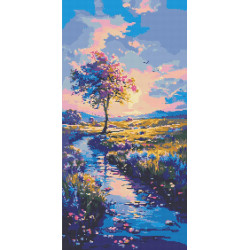 Алмазна мозаїка Дорога до мрій 40*80 см OD5137
