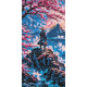 Алмазна мозаїка Шлях самурая 40*80 см OD5134