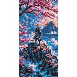 Алмазна мозаїка Шлях самурая 40*80 см OD5134