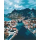 Картина за номерами Норвежские фьорды 40*50см