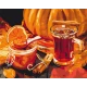 Картина за номерами Осінній чай 40*50см