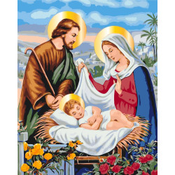Картина за номерами Свята родина 40*50см
