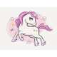 Картина за номерами Блискуча єдиноріжка 30х40см