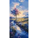 Картина за номерами  Дорога до мрії 40*80 см LW 5137