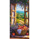 Картина за номерами  Фруктовий кошик 40*80 см LW 5133