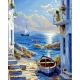 Алмазна мозаїка Морський пейзаж NT056  40х50см